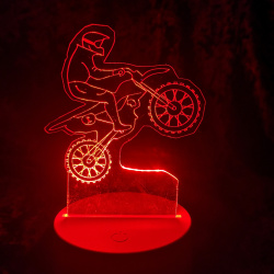 Personlig LED Natlys - Crosser