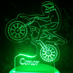 Personlig LED Natlys - Crosser