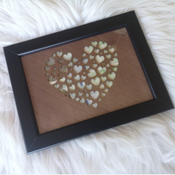 Pengegave til ramme - HJERTE