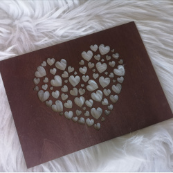 Pengegave til ramme - HJERTE