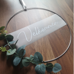 Velkommen hos familien - Dekoring