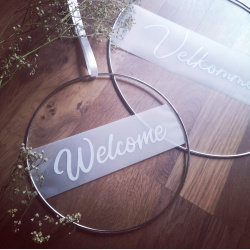 Velkommen hos familien - Dekoring