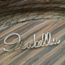 Bordkort navn i Akryl til bryllup, barnedb, konfirmation ...