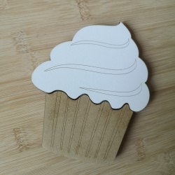 Pengegave som "Cupcake"