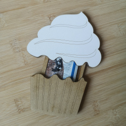 Pengegave som "Cupcake"