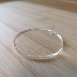 Blank Cirkel til DIY projekter i klar Akryl