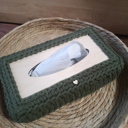 Trbund - til fremstilling af opbevaring for angsigtsservietter