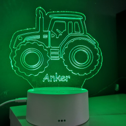 Personlig LED Natlys - Traktor