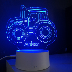 Personlig LED Natlys - Traktor