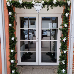 resport skilt til Diamantbryllup