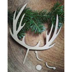 Caketopper Gevir i tr