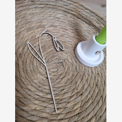 Udskret blomster i tr * vintergkker