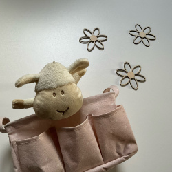 Blomster i tr, vgdeko til brnevrelse